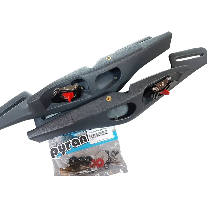 2022 Pyranha Kayaks Stout 2 Thigh Grips with Ratchet and Fittings